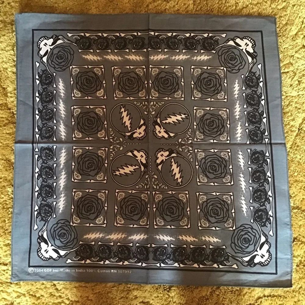 SYF & run for the roses grey bandana